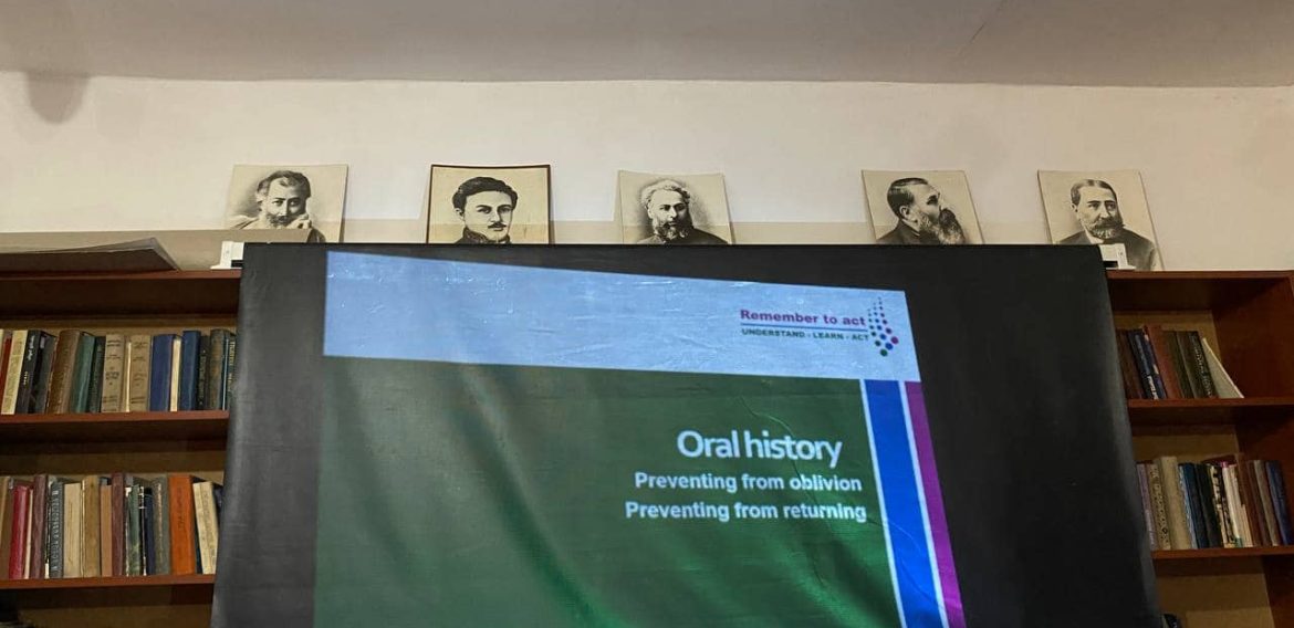 Oral History  ტრენინგი