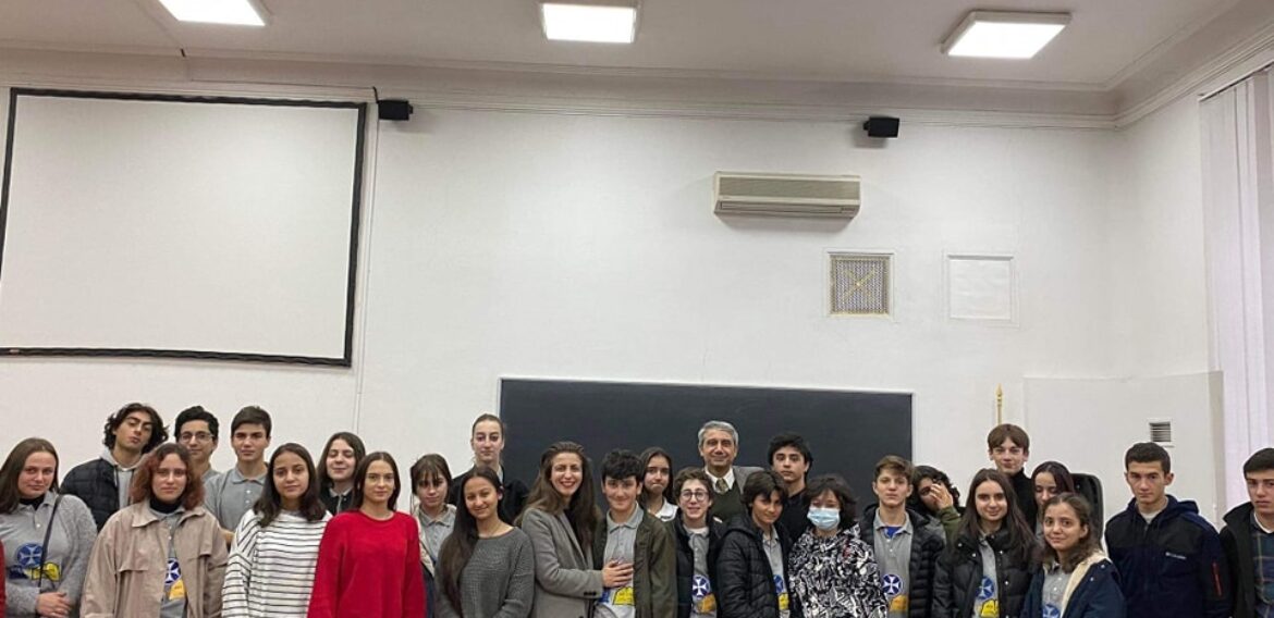 შეხვედრა თბილისის სახელმწიფო უნივერსიტეტის სამართლის ფაკულტეტის პროფესორთან- მორის შალიკაშვილთან