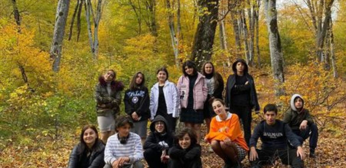 მეცხრე კლასის მოსწავლეების შემოქმედებითი ტური კახეთში