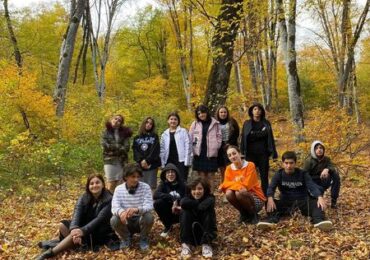 მეცხრე კლასის მოსწავლეების შემოქმედებითი ტური კახეთში