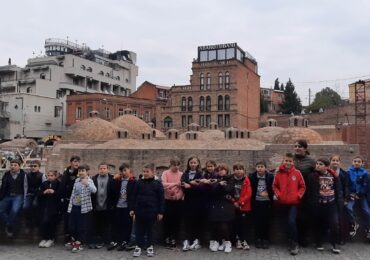 მეოთხე კლასის შემეცნებითი მოგზაურობა პროექტ ,,კულტურული მემკვიდრეობა” ფარგლებში.