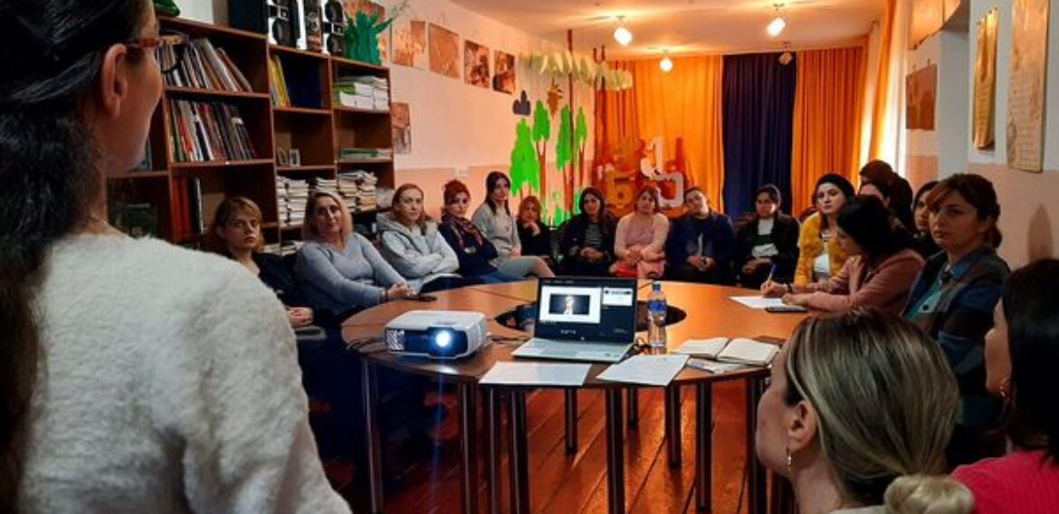 ქვემო ქართლის სათემო ორგანიზაციის-,,ნეკერი” სამუშაო შეხვედრა მშობლებთან