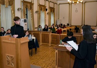 სამოქალაქო განათლების კლუბის ,,ცვლილებების პიკი/Peak OF CHANGES” ორგანიზებით თბილისის უზენაეს სასამართლოში სისხლის სამართლის იმიტირებული პროცესი გაიმართა