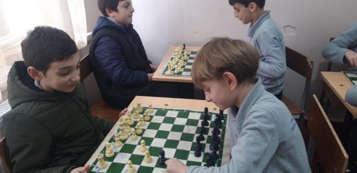 ა(ა)იპ იოანე ბოლნელის სახელობის სკოლის ბაზაზე ჭადრაკის წრე დაფუძნდა