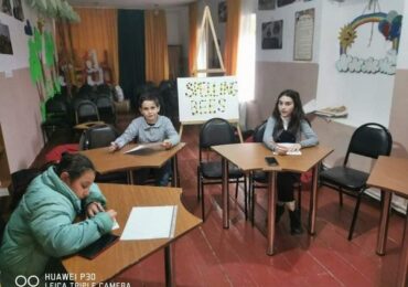 ინგლისური ენის კლუბმა  შიდა სასკოლო კონკურსი Spelling bees ჩაატარა