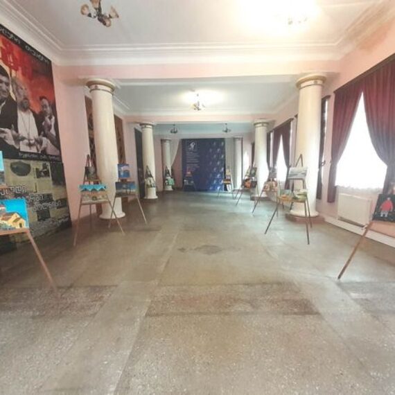 ბოლნისის კულტურის სახლში, ა(ა)იპ იოანე ბოლნელის სახ.სკოლის მოსწავლეთა ნახატების გამოფენა გაიმართა