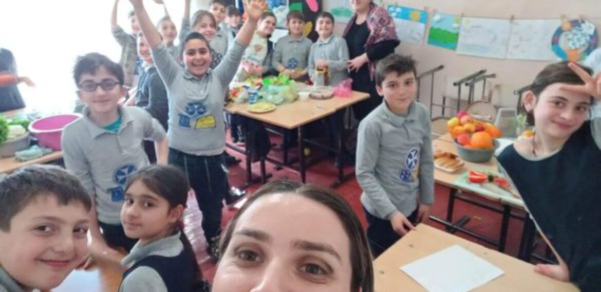 ა(ა)იპ იოანე ბოლნელის სახელობის სკოლის მეოთხე კლასში ჯანსაღი კვების გაკვეთილი ჩატარდა