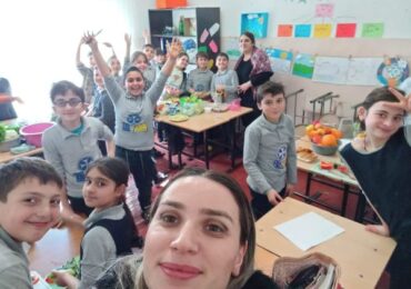 ა(ა)იპ იოანე ბოლნელის სახელობის სკოლის მეოთხე კლასში ჯანსაღი კვების გაკვეთილი ჩატარდა