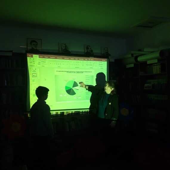 ა(ა)იპ იოანე ბოლნელის სახელობის სკოლას  ბოლნისის პირველადი ჯანდაცვის ცენტრის ხელმძღვანელი,მაკა მამარდაშვილი ეწვია