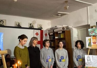 ა(ა)იპ იოანე ბოლნელის სახელობის სკოლის მეექვსე კლასელებმა წარმოადგინეს ლიტერატურული კომპოზიცია ,,ძლევაი საკვირველი” დავითობის კვირეული ფარგლებში