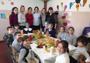 პროექტ ,,ჯანსაღი კვება-ჯანსაღი გარემო” ფარგლებში წმ.ნინოს სახ.მეორე კლასში ჯანსაღი კვების გაკვეთილი ჩატარდა