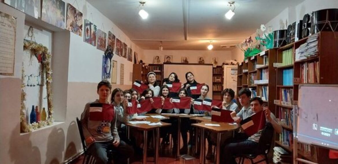 ა(ა)იპ იოანე ბოლნელის სახელობის სკოლაში ოკუპაციის კვირეულის ფარგლებში ღონისძიება  “ერთი ლექსის ისტორია” ჩატარდა