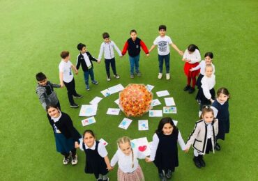 მესამე კლასი დედამიწის  დღისამდი მიძღვნილ აქტივობას შეუერთდა