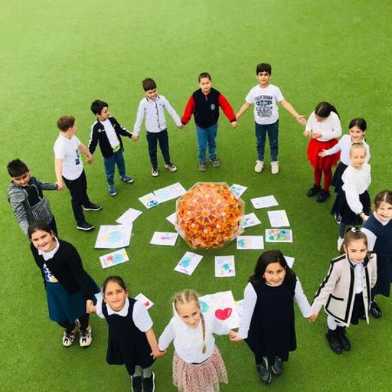 მესამე კლასი დედამიწის  დღისამდი მიძღვნილ აქტივობას შეუერთდა