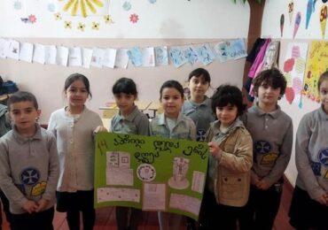 მე-2ბ და მე-2ა კლასის მოსწავლეები ქართული ენის კვირეულს შეუერთდნენ