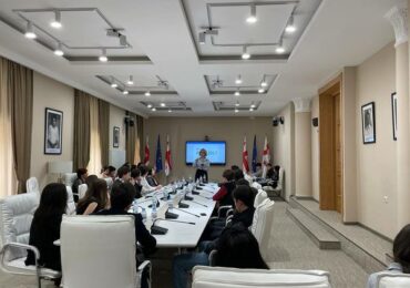 სამოქალაქო განათლების კლუბის ორგანიზებით შეხვედრა გაიმრთა საქართველოს პარლამენტის გენდერული თანასწორობის თავმჯდომარესთან