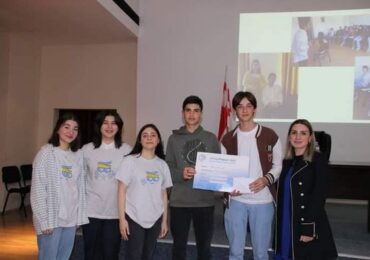 ააიპ იოანე ბოლნელის სახელობის სკოლის მოსწავლეების პროექტმა ევროპის ახალგაზრდული იდეის კონკურსში გაიმარჯვა